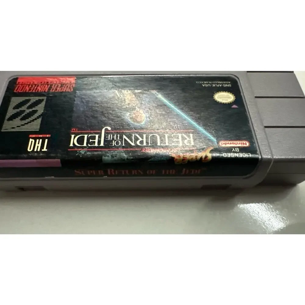 Star Wars Return of the Jedi Super Nintendo SNES Authentic Tested Retro Vintage